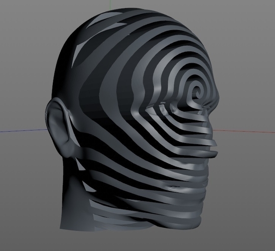 Spiral Face 3D Print 277962