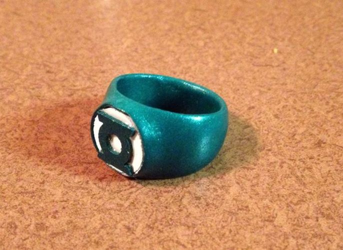 Green Lantern Ring 3D Print 27801