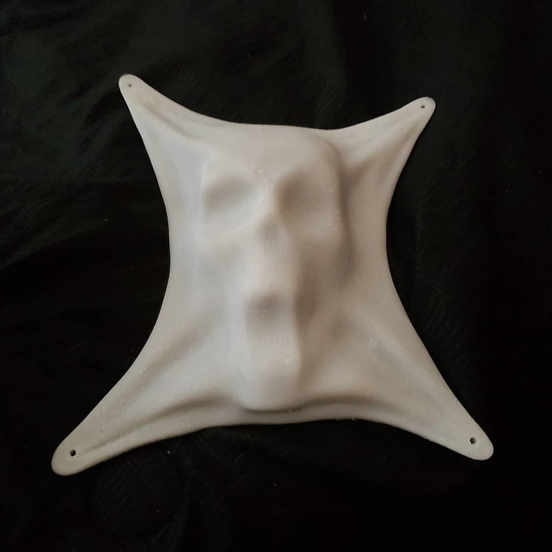 Skull wall decor