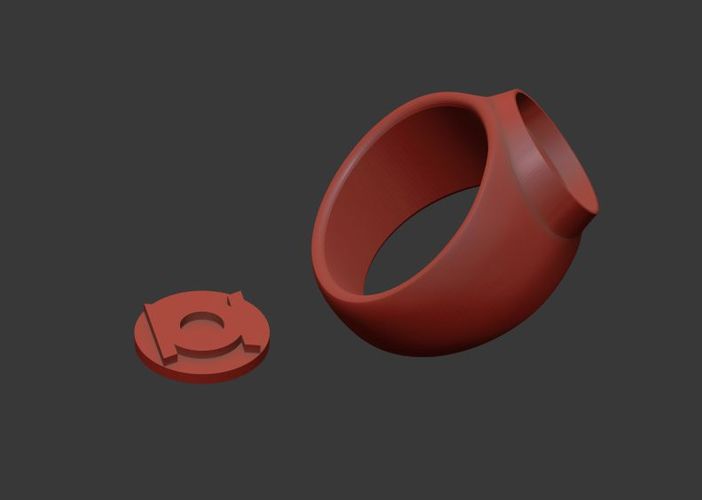 Green Lantern Ring 3D Print 27804