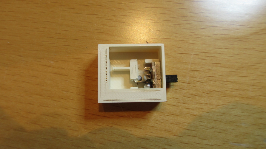 Eletrical box for miniature lights made with a ballonlight 3D Print 278080