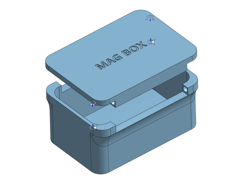 Magnetic Box 50x80x35 and other