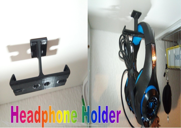 Headphone Holder 3D Print 278115