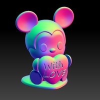 Mickey With Love Valentine's Day Pendants & Decorations - Thumbnail 3