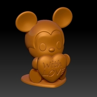 Mickey With Love Valentine's Day Pendants & Decorations - Thumbnail 4