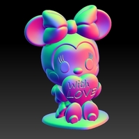 Minnie With Love Valentine's Day Pendants & Decorations - Thumbnail 1