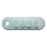 AMAIA Personalized keychain embossed letters - Thumbnail 3