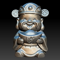 Happy Chinese New Year god of wealth congratulations fortune - Thumbnail 4