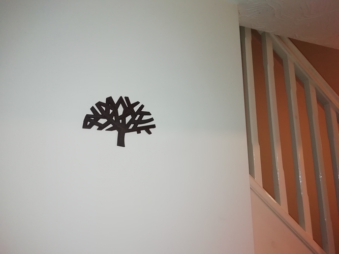 Art wall tree