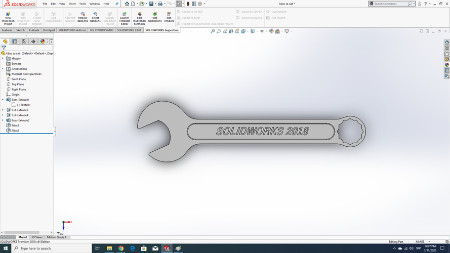 Spanner 3D Print 278252