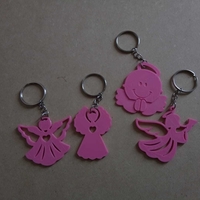 Small key chain angel 3D Printing 278260