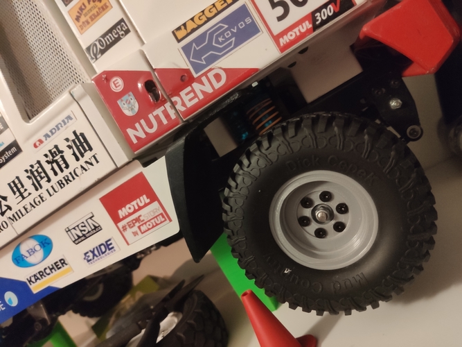 RC Beadlock wheel 1:10 3D Print 278287
