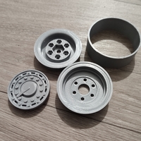 RC Beadlock wheel 1:10 TATRA - Thumbnail 2