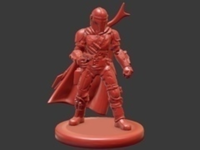 mandalorian miniature 28mm