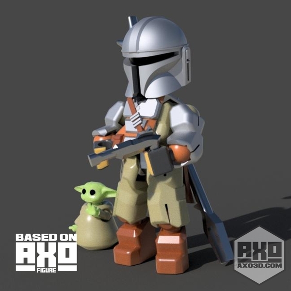 Mandalorian  - AXO Model - Full Kit