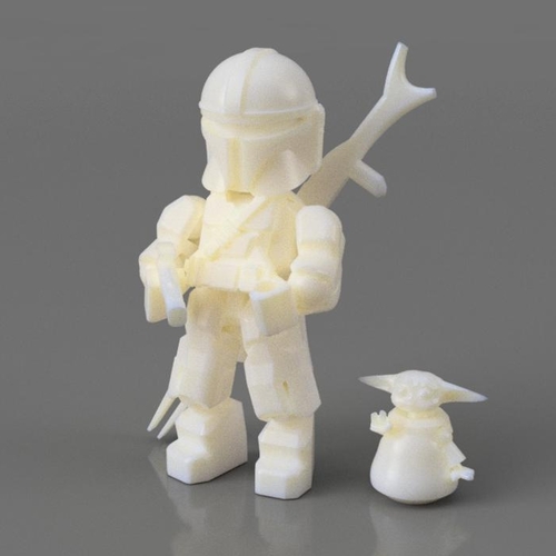 Mandalorian  - AXO Model - Full Kit 3D Print 278374