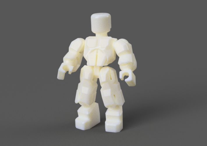 AXO - Action Figure 3D Print 278385