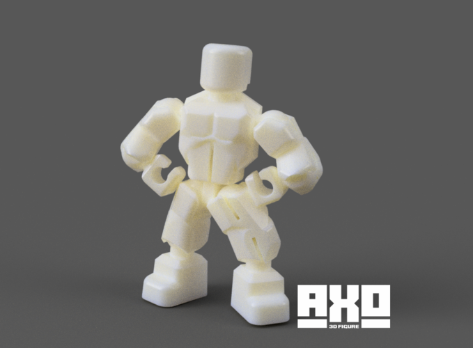 AXO - Action Figure 3D Print 278386