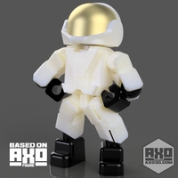 Small ASTRO - AXO Moon Man - Full Kit 3D Printing 278423