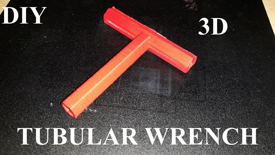 M3 TUBULAR WRENCH 3D Print 278459