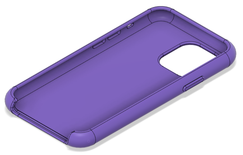 Basic case for iphone 11 pro 3D Print 278475