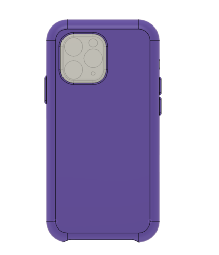 Basic case for iphone 11 pro 3D Print 278478