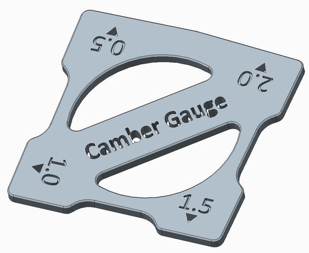 Camber Gauge 3D Print 27848