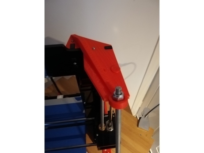 Anet A6 Stabilising Struts and Base Clamp 3D Print 278493