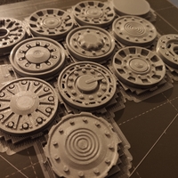 Small RC Beadlock wheel 1:10 12 x COVER 3D Printing 278528