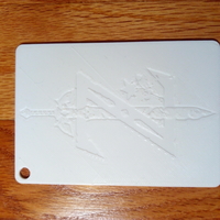 Breath of the Wild Logo Keychain - Thumbnail 4