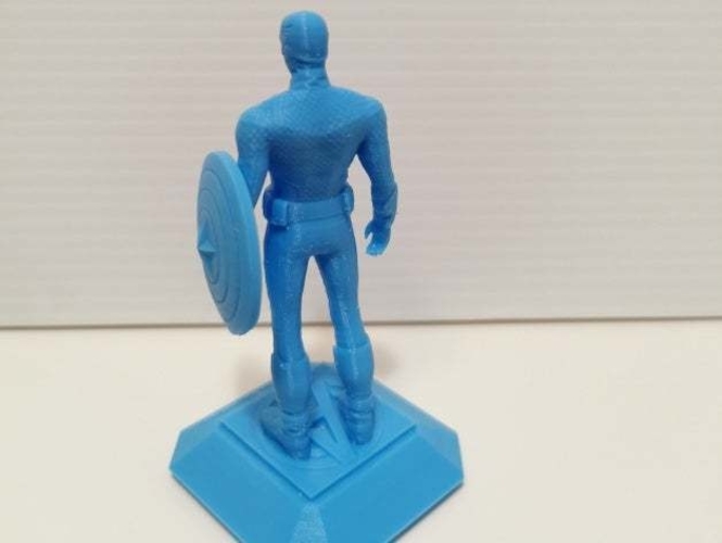 Captain America (printer friendly) 3D Print 278553
