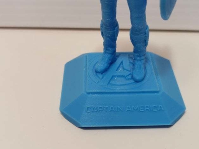 Captain America (printer friendly) 3D Print 278554