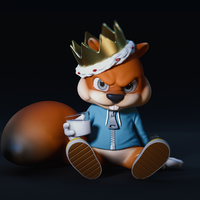 Small Conker the King 3D Printing 278600