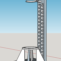 Plataforma para cohete-reloj infantil - Thumbnail 2