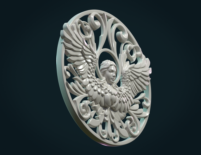 Angel relief II 3D Print 278630