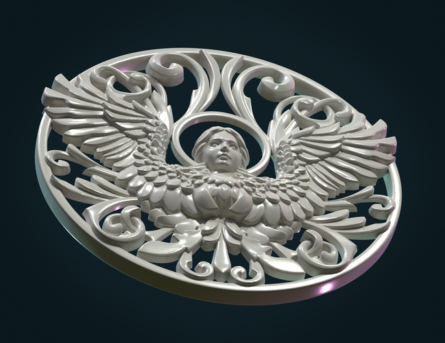 Angel relief II 3D Print 278631