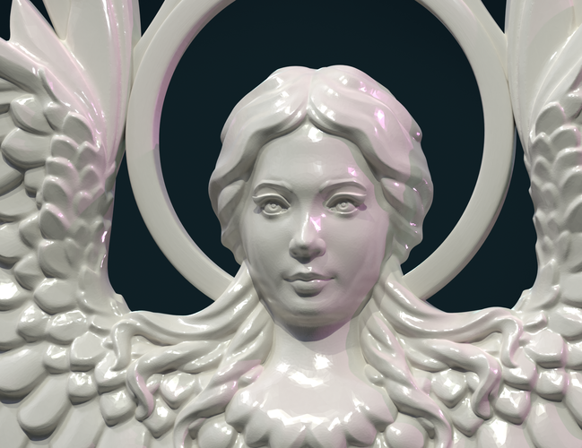 Angel relief II 3D Print 278633