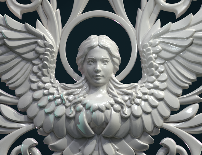Angel relief II 3D Print 278634