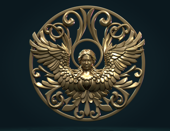 Angel relief II 3D Print 278636