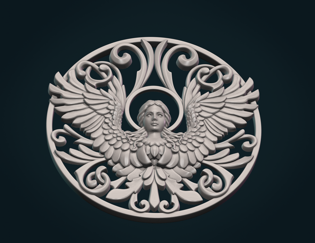 Angel relief II 3D Print 278639