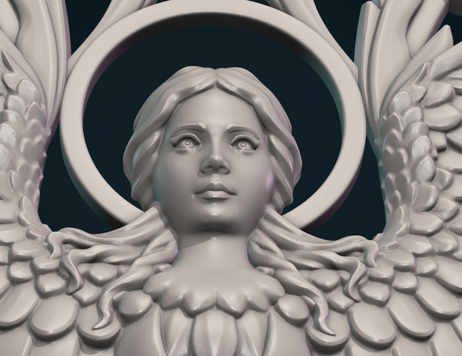 Angel relief II 3D Print 278640