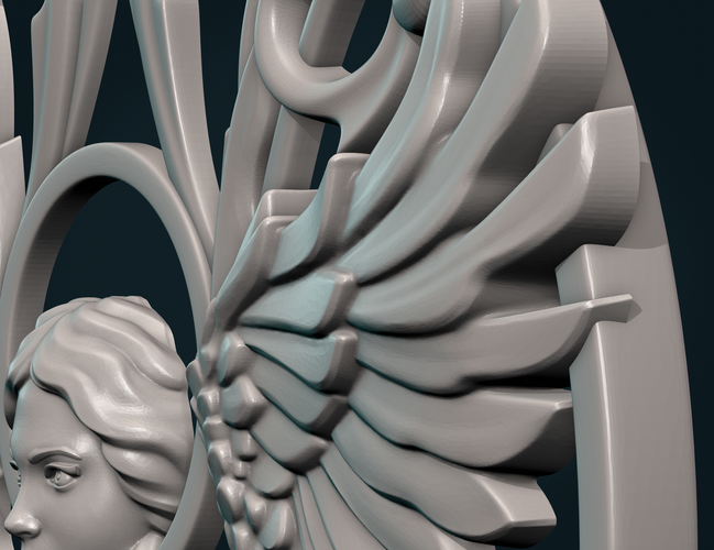 Angel relief II 3D Print 278642