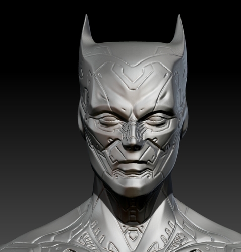 Cyber Batman 3D Print 278680