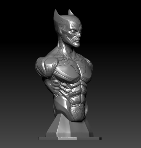 Cyber Batman 3D Print 278686