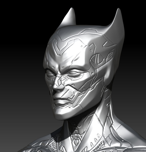 Cyber Batman 3D Print 278690