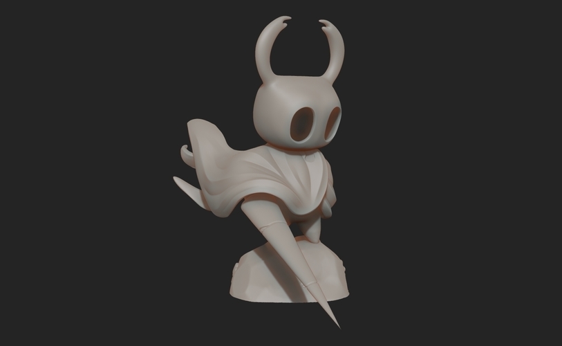 3D Printed Hollow Knight by Hodei Piquer | Pinshape