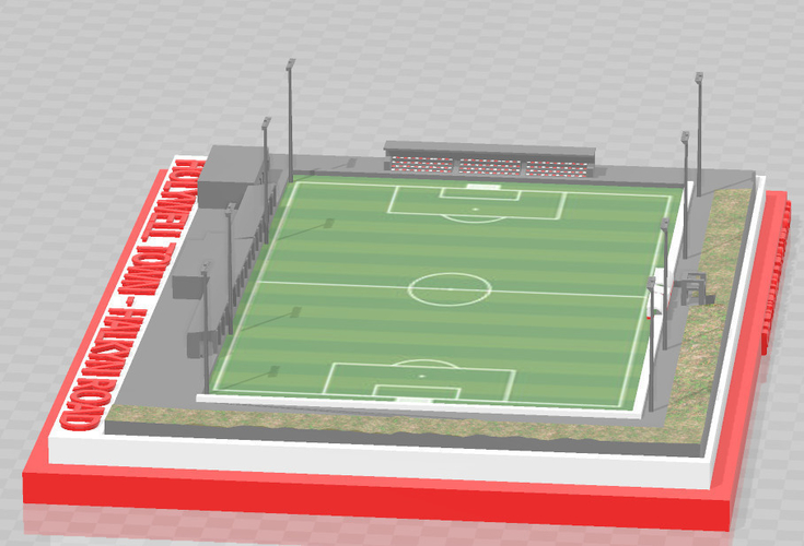 Holywell Town FC 3D Print 278761