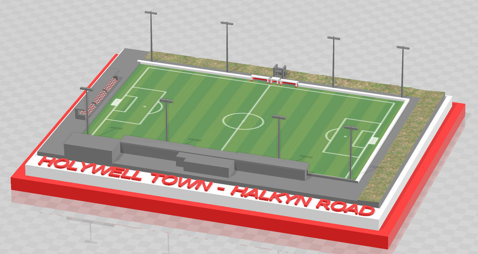 Holywell Town FC 3D Print 278763