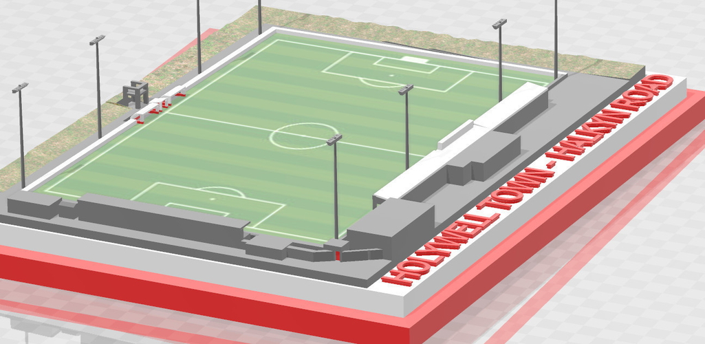 Holywell Town FC 3D Print 278766