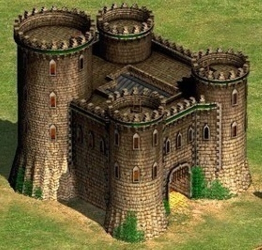 Byzantine castle - Age of Empires II 3D Print 278801